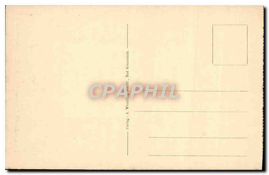 Radium-Solbad Kreuznach — Brückenhäuser — A. Wondling-sracht, Bad Kreuznach — Rückseite