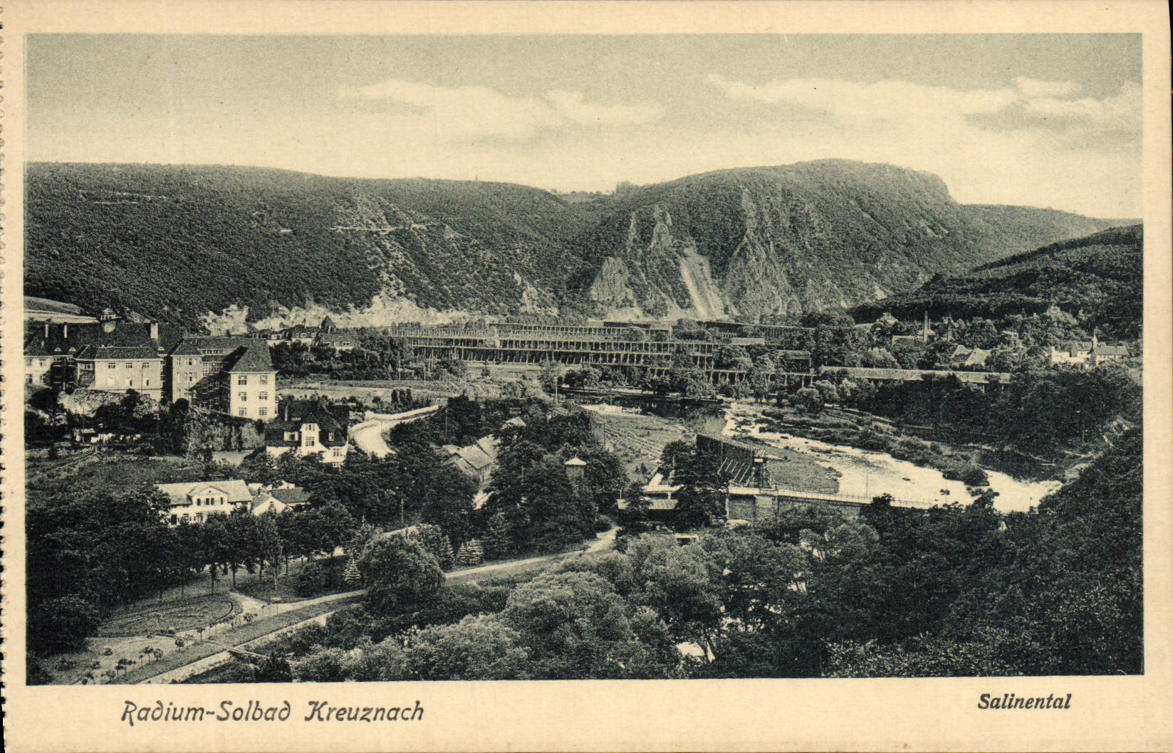 Radium-Solbad Kreuznach — Salinental — Verlag A. Wessling Nachf., Bad Kreuznach