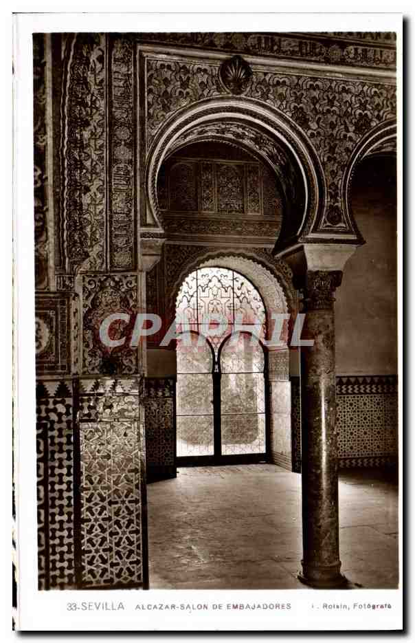 CPA Sevilla Alcazar Salon de Embajadores