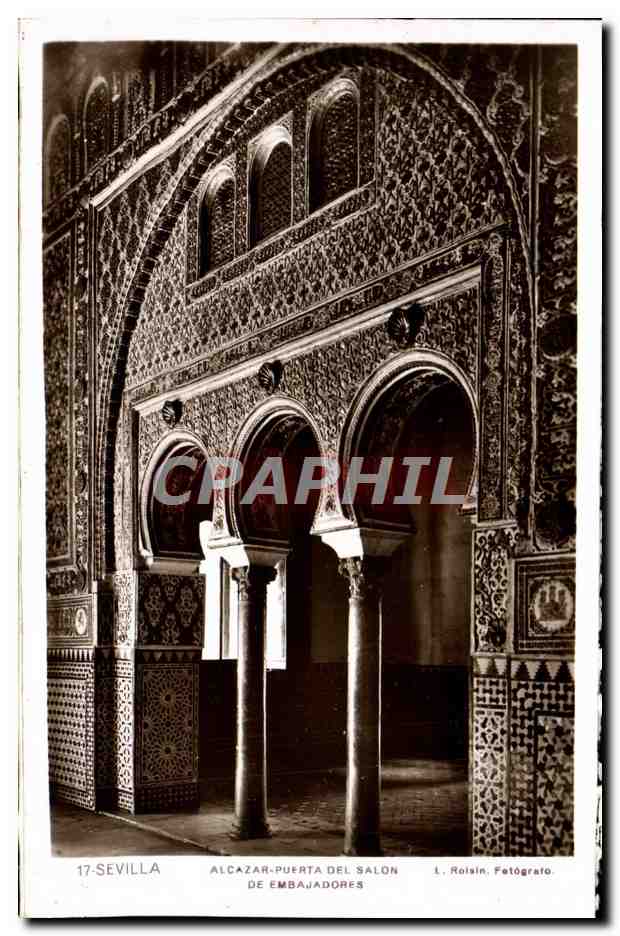 CPA Sevilla Alcazar Puerta del Salon de Embajadores