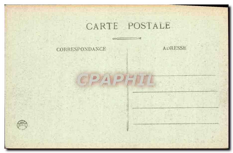CPA Marseille L'Embarcadere du Pharo — Verso