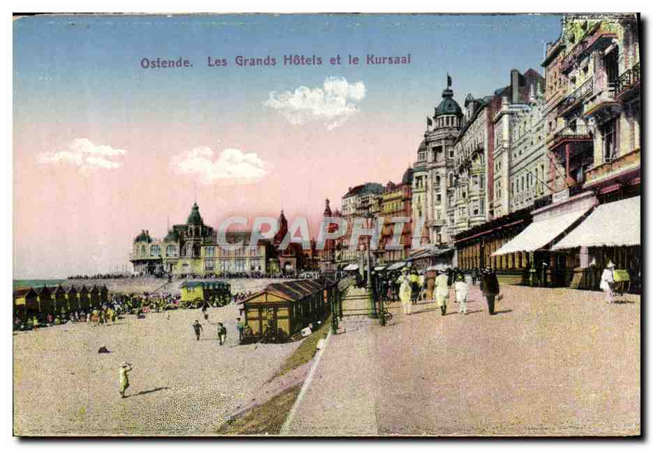 Ostende. Les Grands Hôtels et le Kursaal — C.F. Br. n°13103
