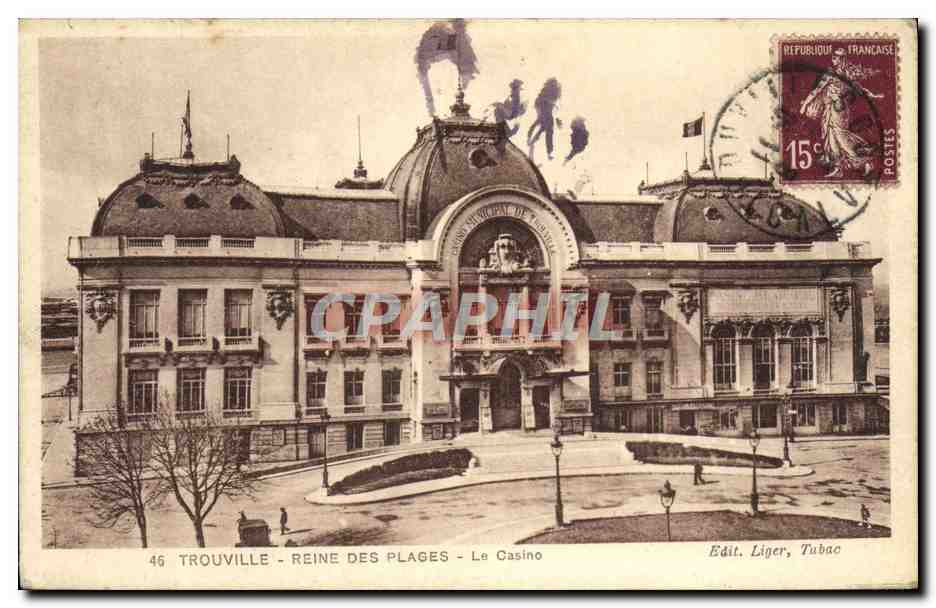 CPA Trouville Reines Des Plages Le casino