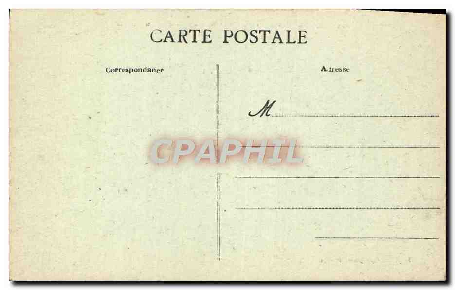 CPA La Salle De Vihiers Chateau du Breil — Rückseite