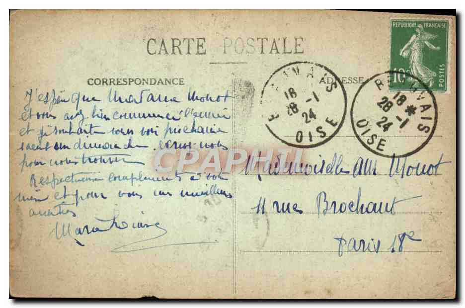 CPA Beauvais Jeanne Hachette au Rempart — Reverso