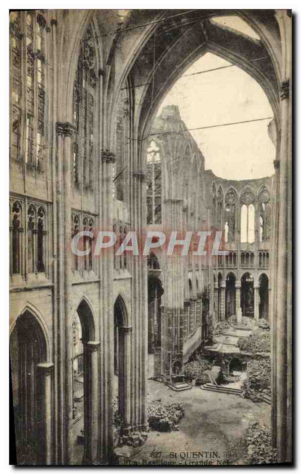 Abbaye de Saint-Quentin — Grande Nef — Éditeur : Nénot