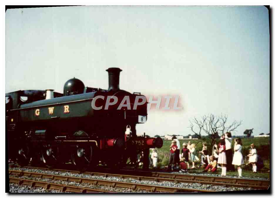 CPA Photo Train a vapeur GWR