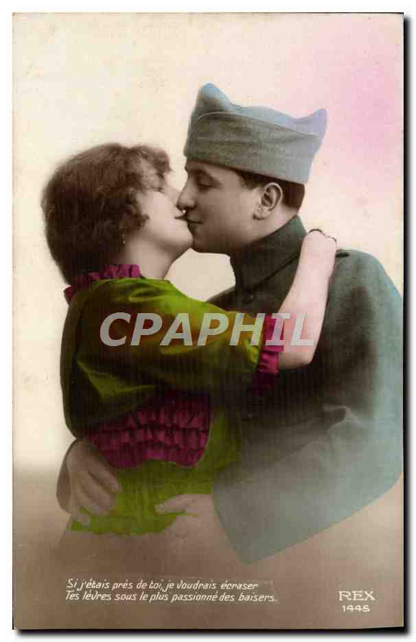 CPA Fantaisie Femme Soldat Militaria