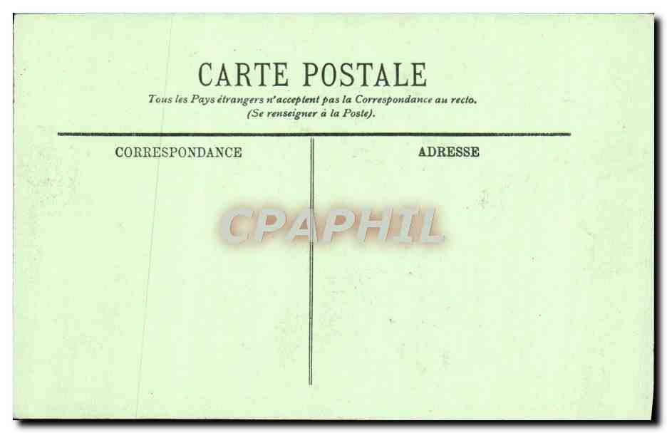 CPA Versailles Chateau De Choeur de la Chapelle Orgue — Verso