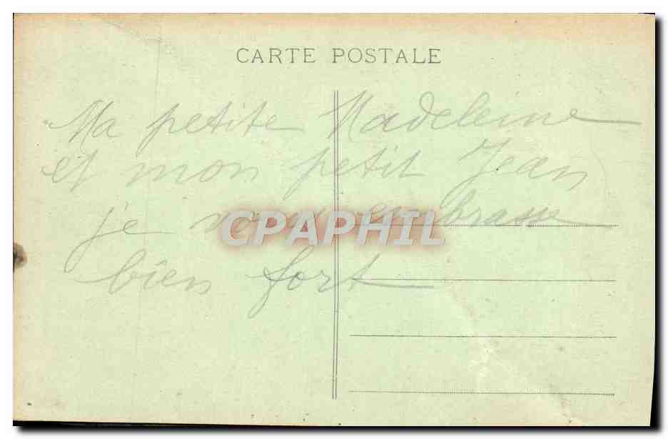 CPA Foret De Fontainebleau La Sortie du Chenil pour la chasse Chasse a courre Chiens — Verso