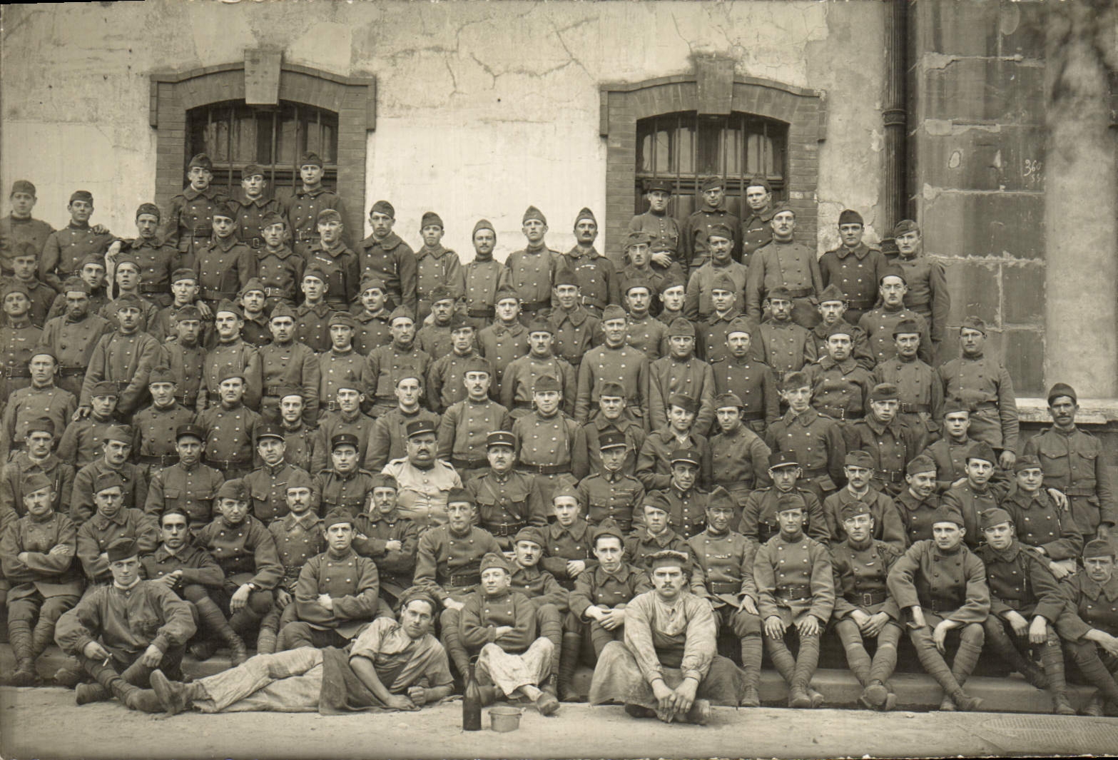 Grupo de soldados — Época desconocida