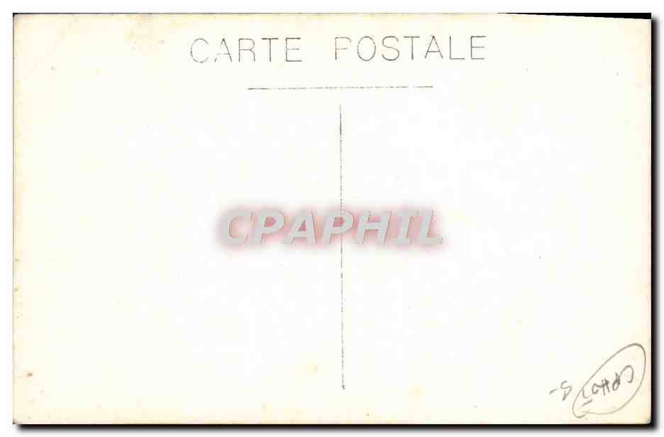 CARTE PHOTO Femme — Rückseite