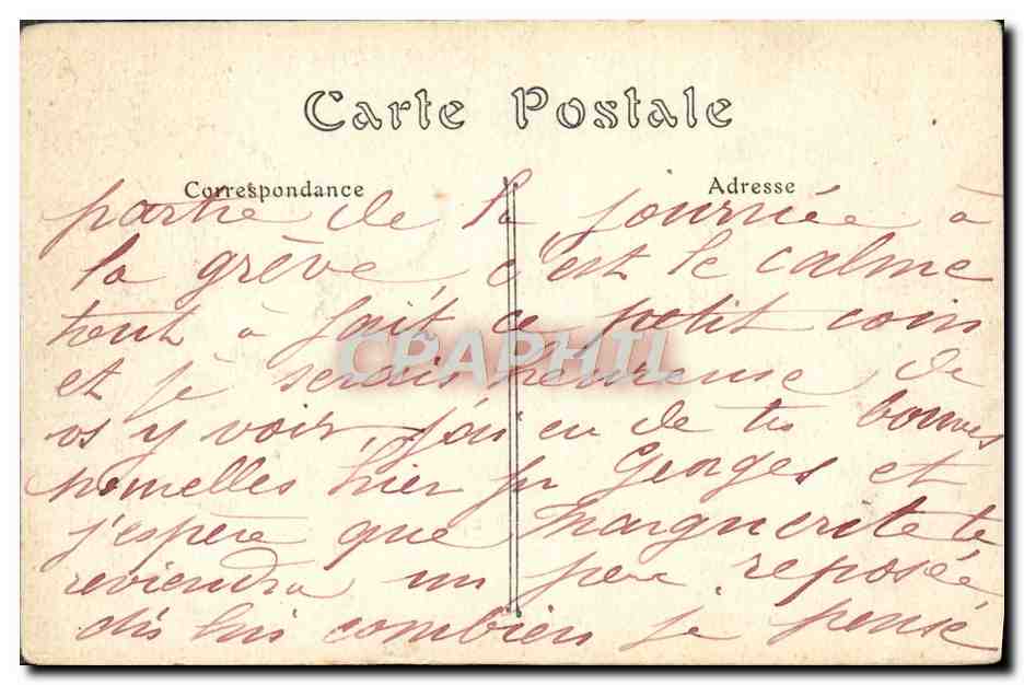 CPA Montreuil Bellay Treves Cunault Cure baptismale dans l'eglise  — Rückseite