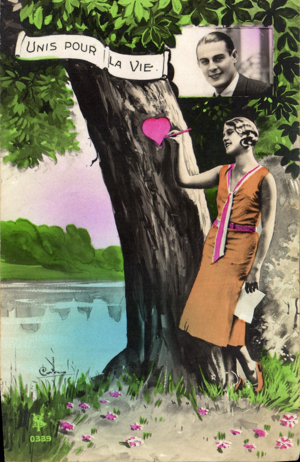 CPA Fantaisie Femme