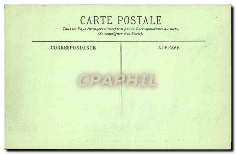 CPA Paris Le Luxembourg La fontaine de Carpeaux — Verso