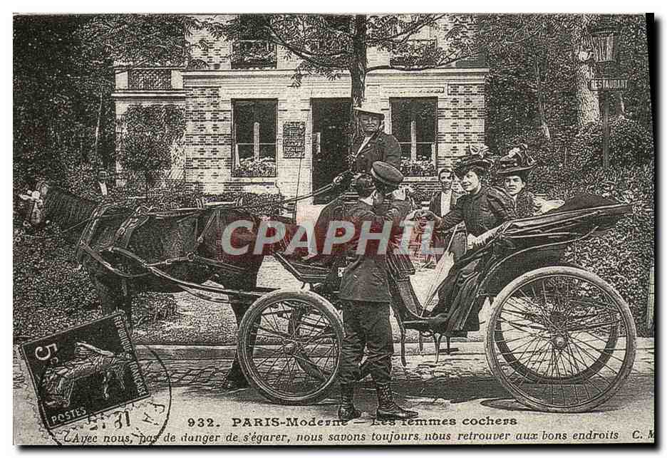 REPRO Paris Moderme Les femmes Cochers