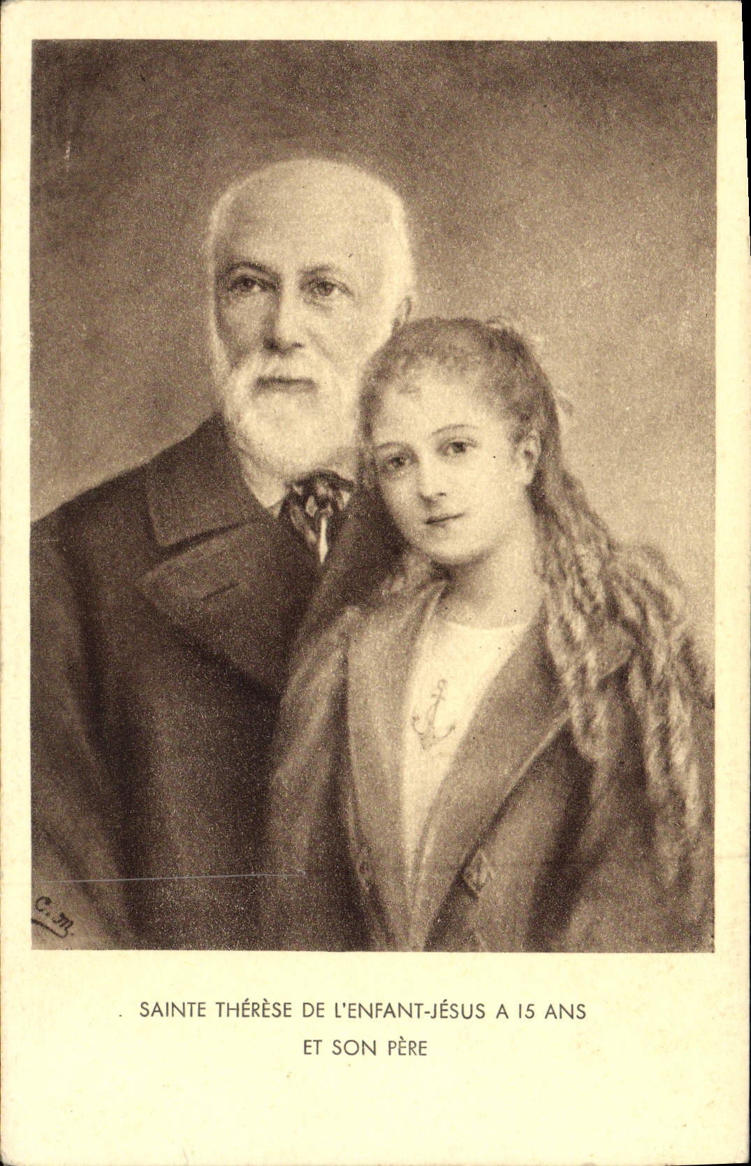 CPA Sainte Therese De L'Enfant Jesus a 15 Ans Et Son
