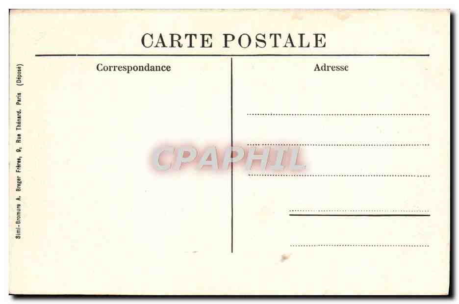 CPA Peruwelz Bonsecours Institution des Freres Maristes Atelie d'ajustage Section des Arts et Metiers  — Rückseite