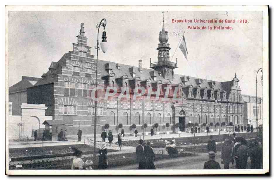 Palais de la Hollande — Exposition Universelle de Gand 1913 — éditeur non visible