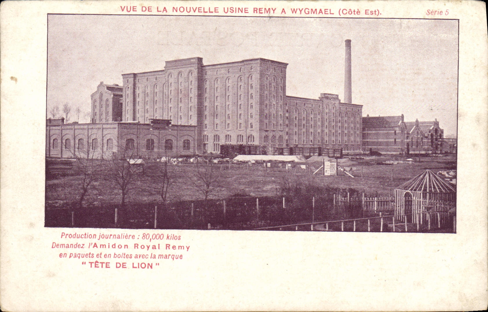 Nouvelle usine Remy à Wygmael (Côté Est) — Série 5