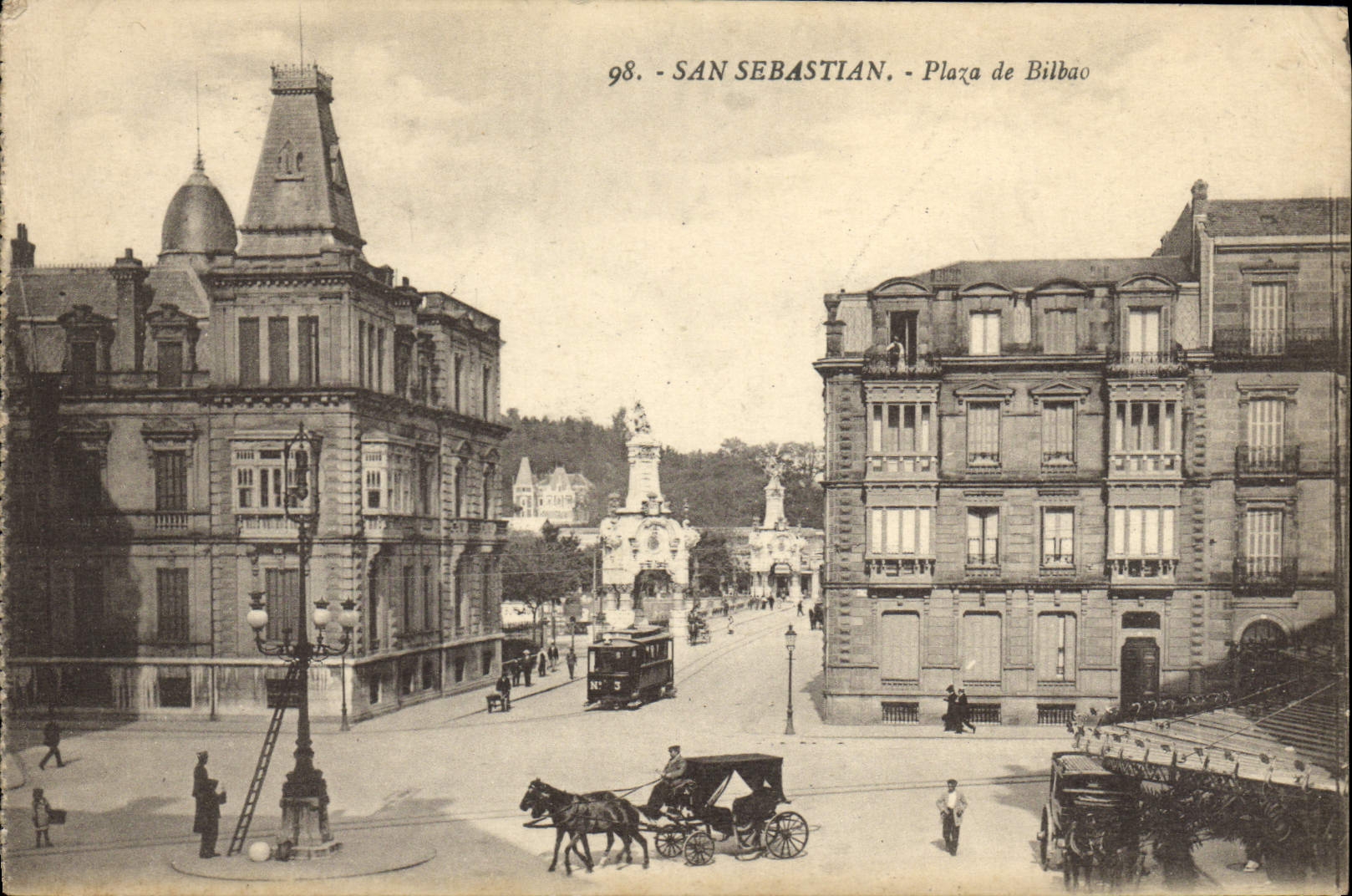 CPA San Sebastian Place de Bilbao