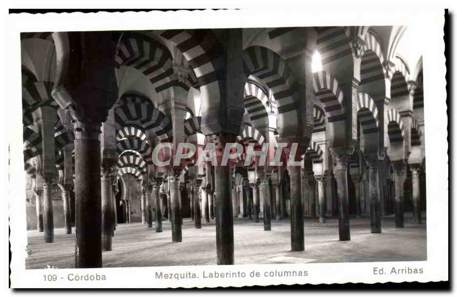 CPA Cordoba Mezquita Laberinto de Columnas