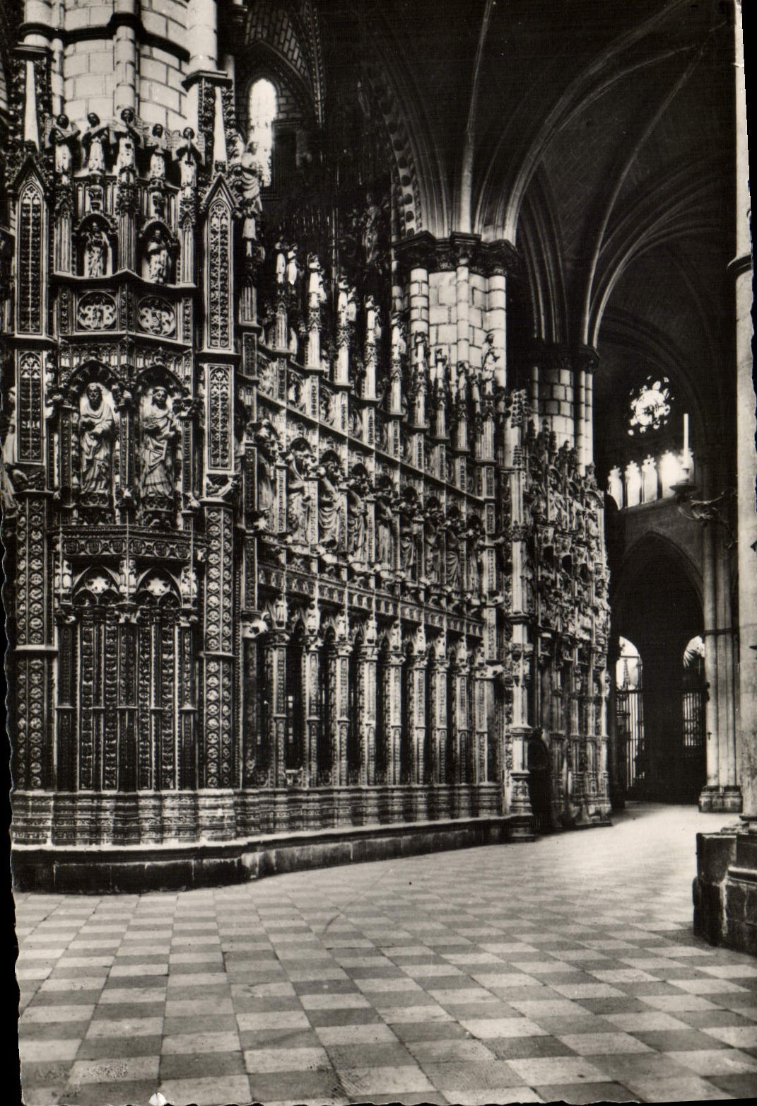 CPA Toledo Catedral Exterior del Altar Mayor