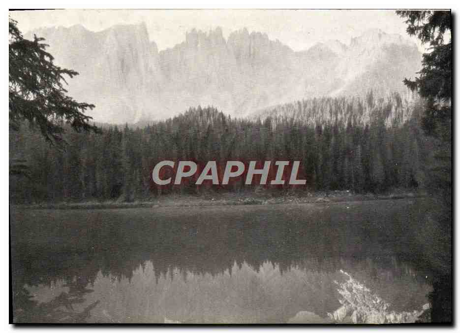 CPA Carezza Il Lago Lago c Latemar 