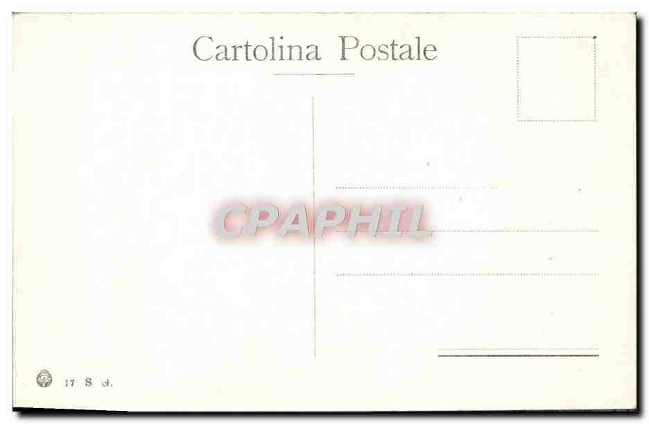 CPA Palme dell Isola Madre Lago Maggiore — Rückseite