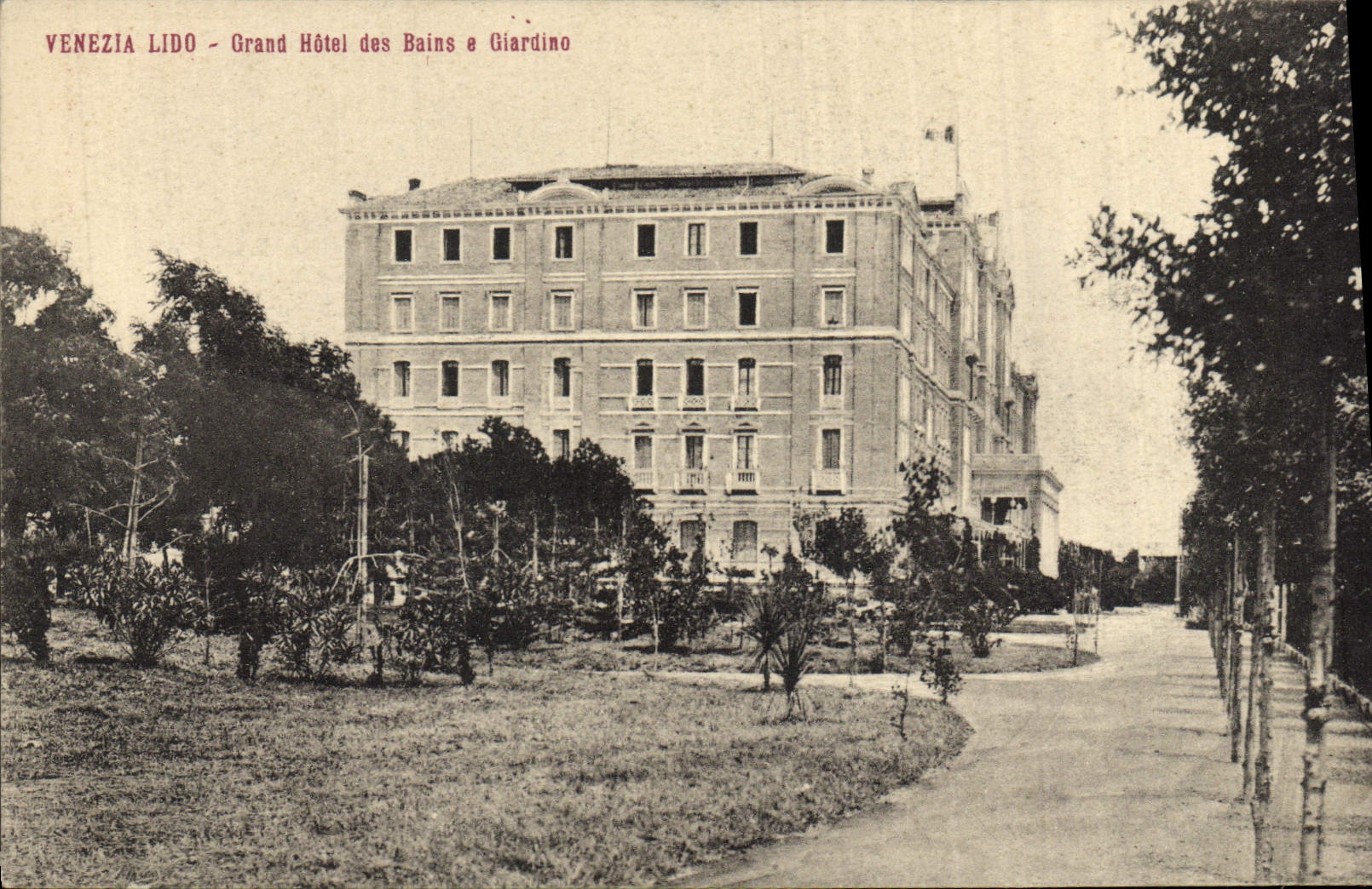 CPA Venezia Lido Grand Hotel des Bains e Giardino