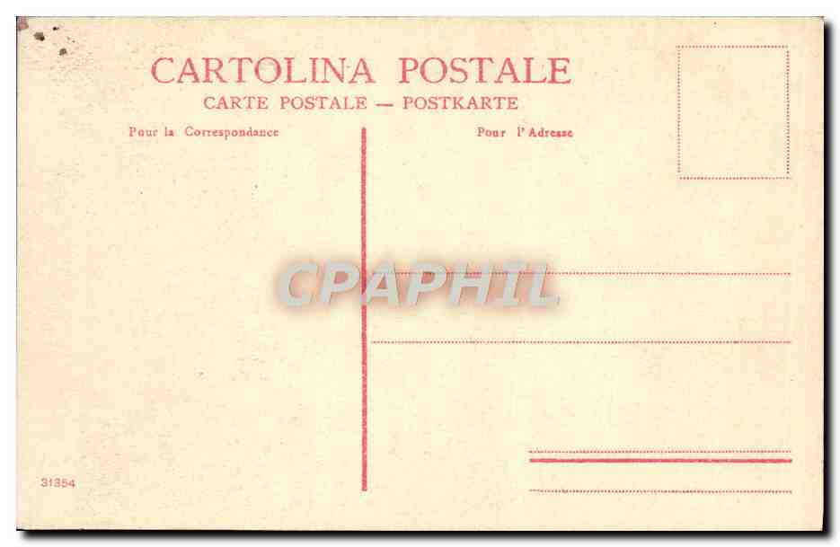 CPA Venezia Lido Grand Hotel des Bains e Giardino — Rückseite