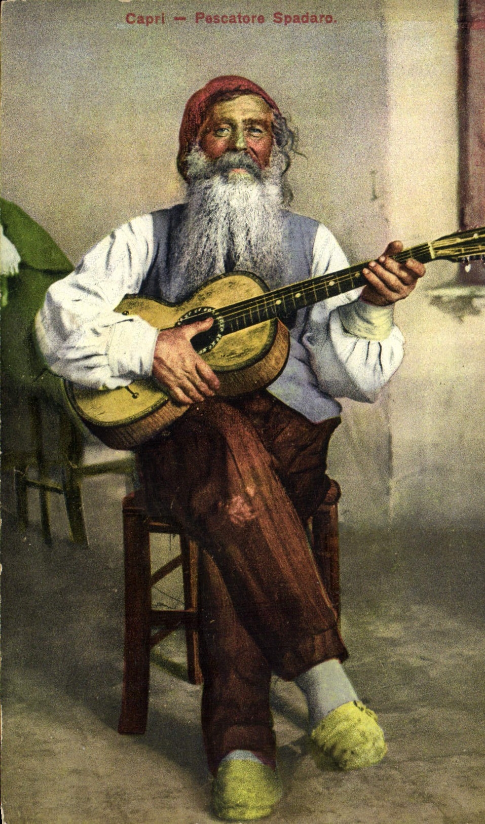 Capri — Pescatore Spadaro — Galleria Umberto I, Naples