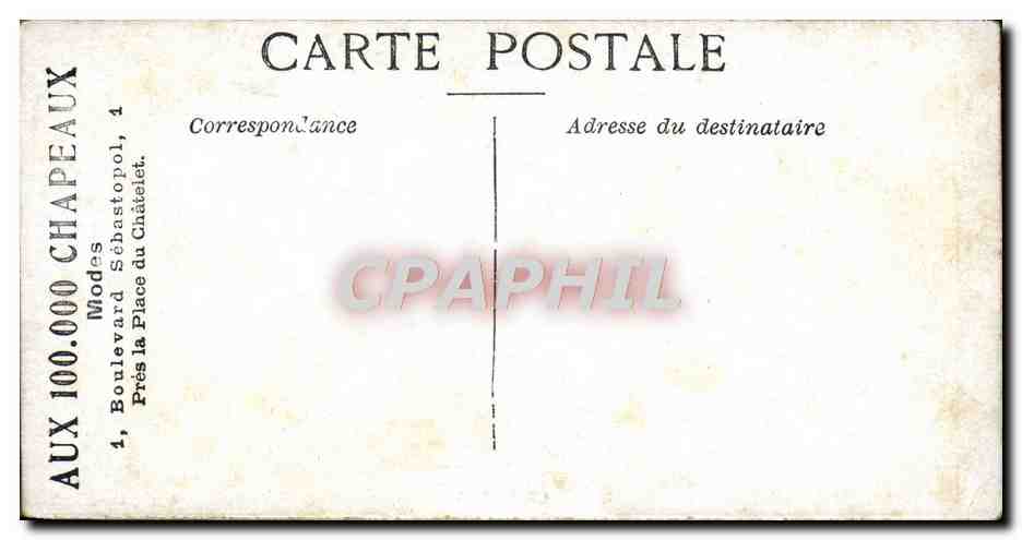 CPA La Plata Bateau  — Verso