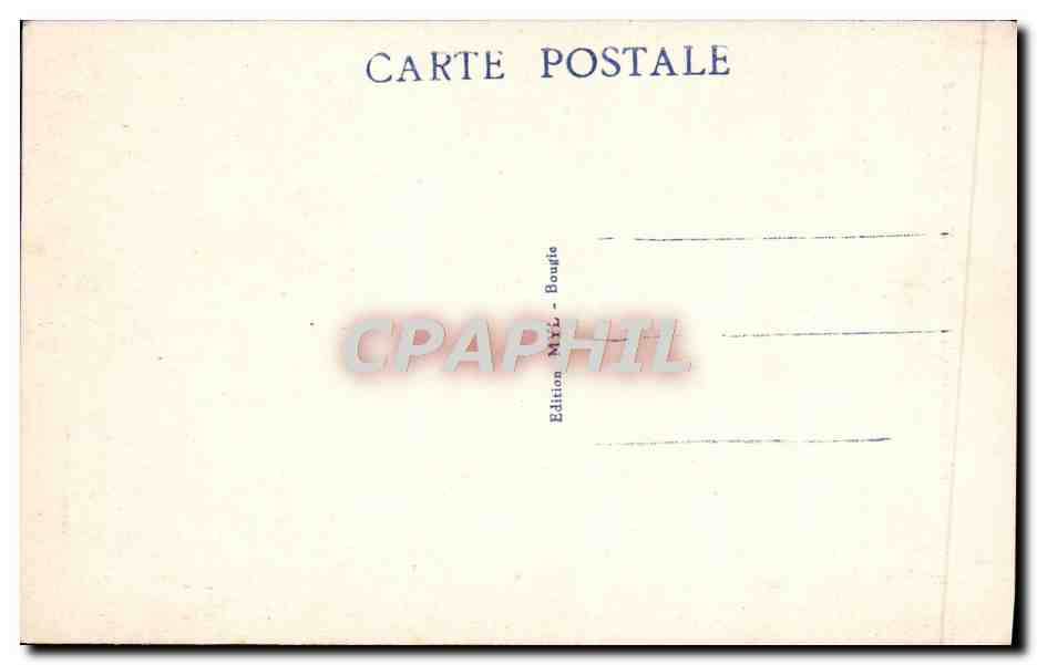 CPA Gorges De Chabet El Akra Le Torrent — Rückseite