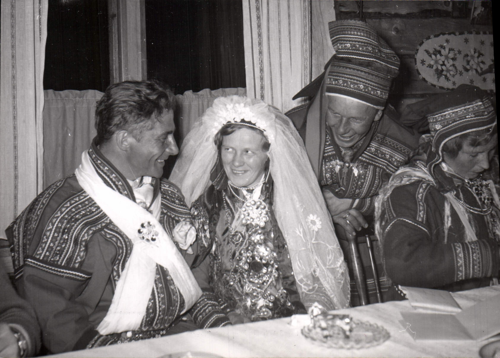CPM Sammelainen Haapari Finlande Folklore Mariage 