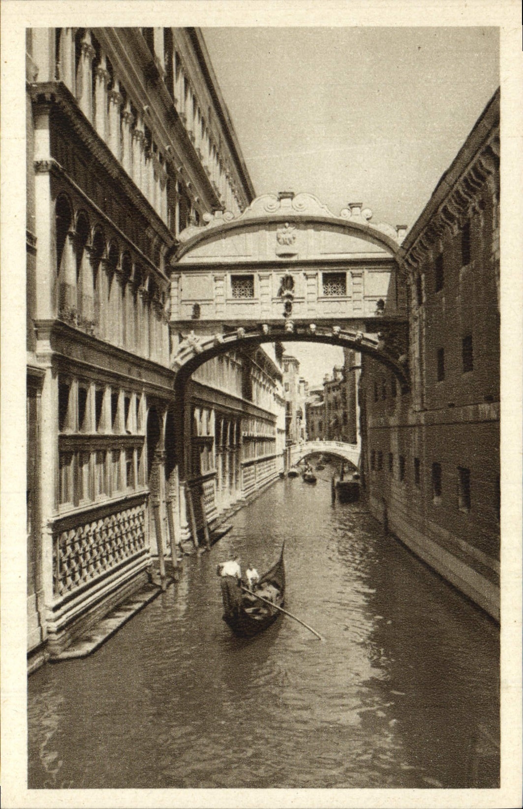 CPA Venezia Ponte Del Sospiri