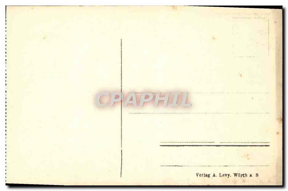 CPA Worth A S Denkmal Des Niederschles Inf Reg 46 Aigle — Verso