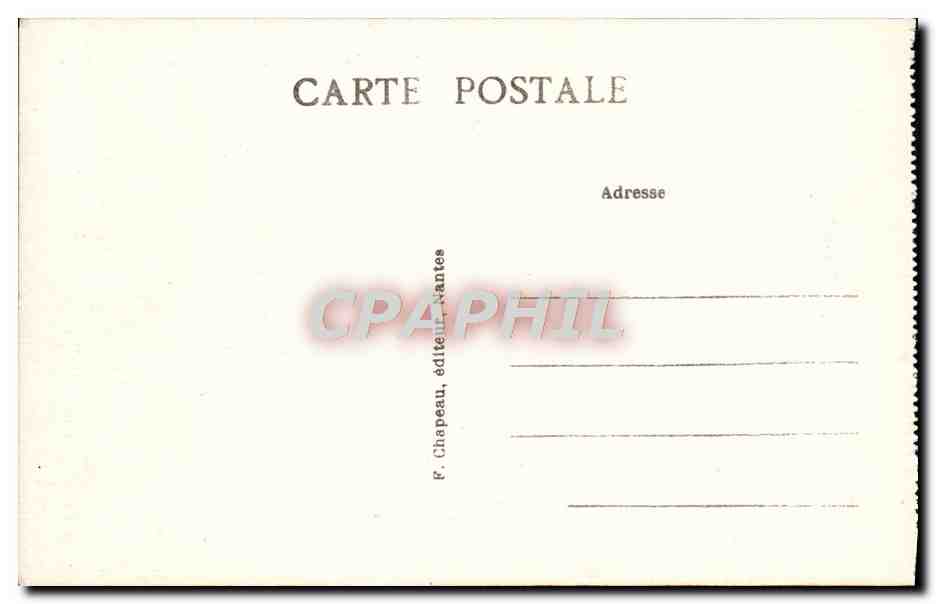 CPA Pornic A La Noeveillard Sur La Plage Vers l'Estacade — Rückseite
