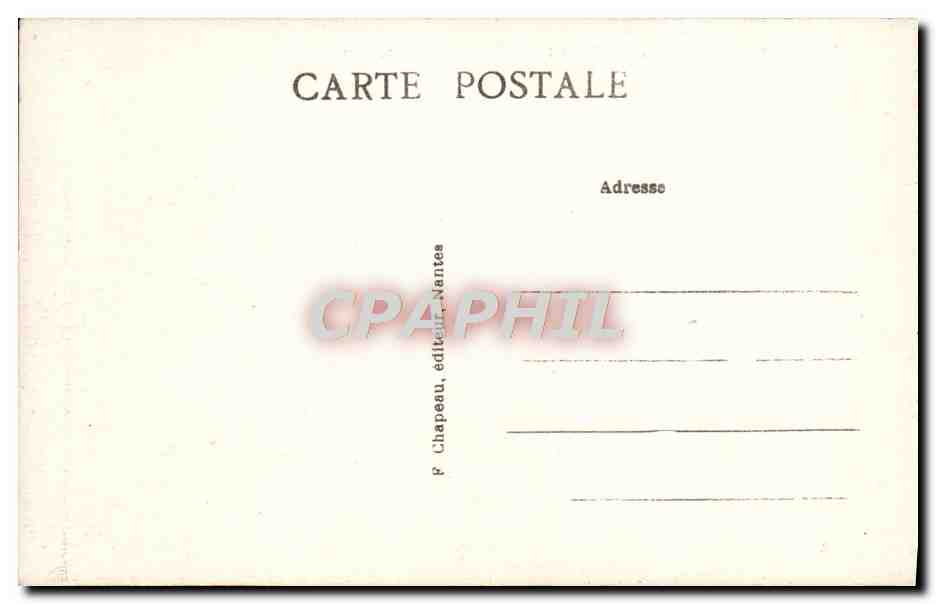 CPA Pornic Le Saint Philibert Sortant Du Port Bateau — Rückseite