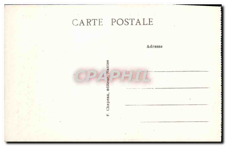 CPA Pornic La Plage De La Noeveillard Et l'Hotel De La Plage — Back