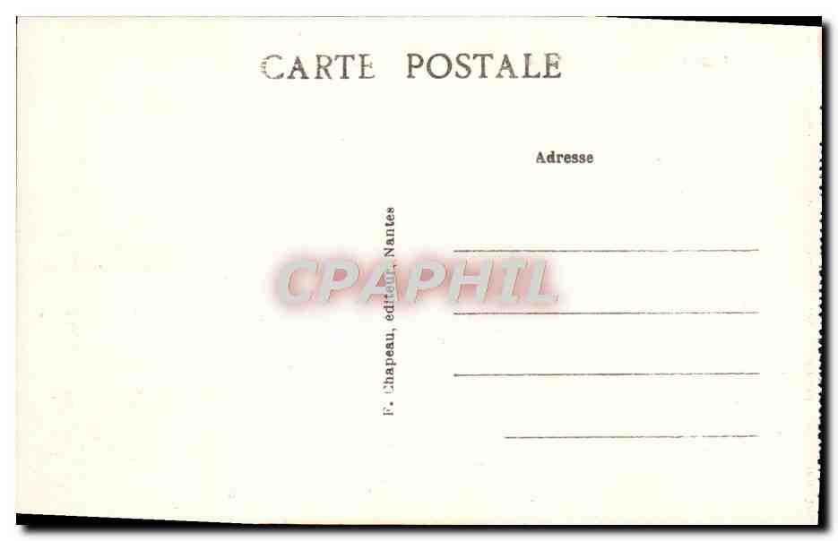 CPA Pornic Plage Et Cote De La Noeveillard — Back