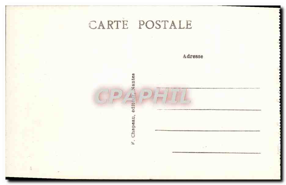 CPA Pornic Port De La Noeveillard Bateau — Rückseite