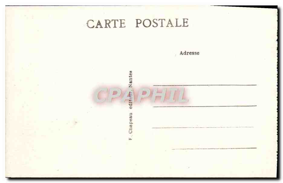 CPA Pornic Cote Et Plage De La Petite Birochere — Rückseite