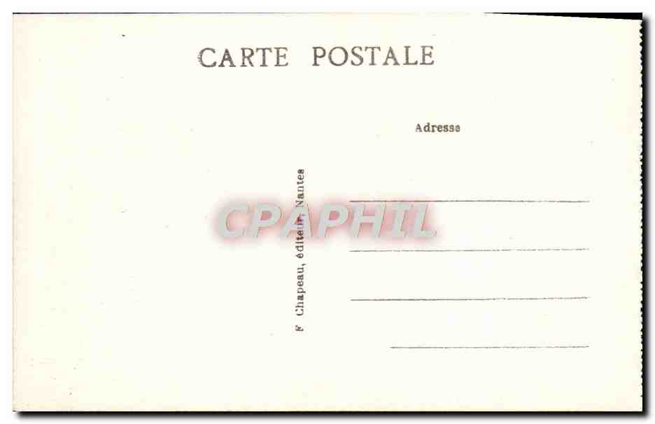 CPA Pornic Cote Et Plage De Gourmalon Vers La Birochere — Rückseite