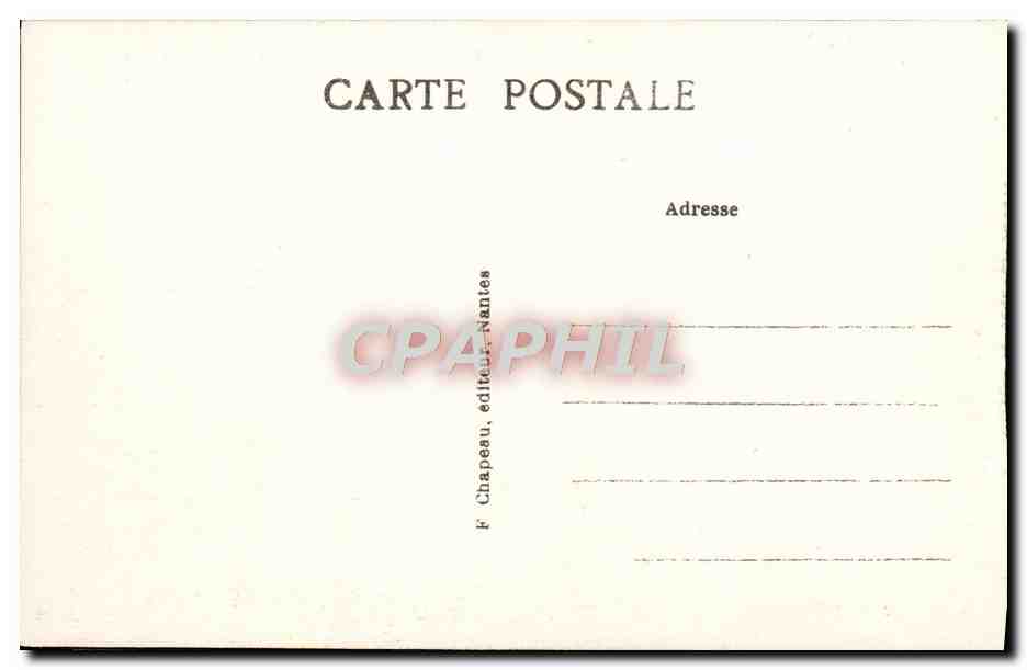 CPA Pornic Vue Sur La Ville Partie Est — Rückseite