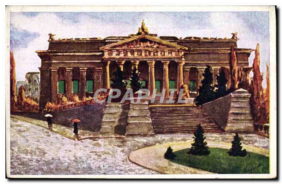 CPA Biratschok Stadtisches Museum in Kiev