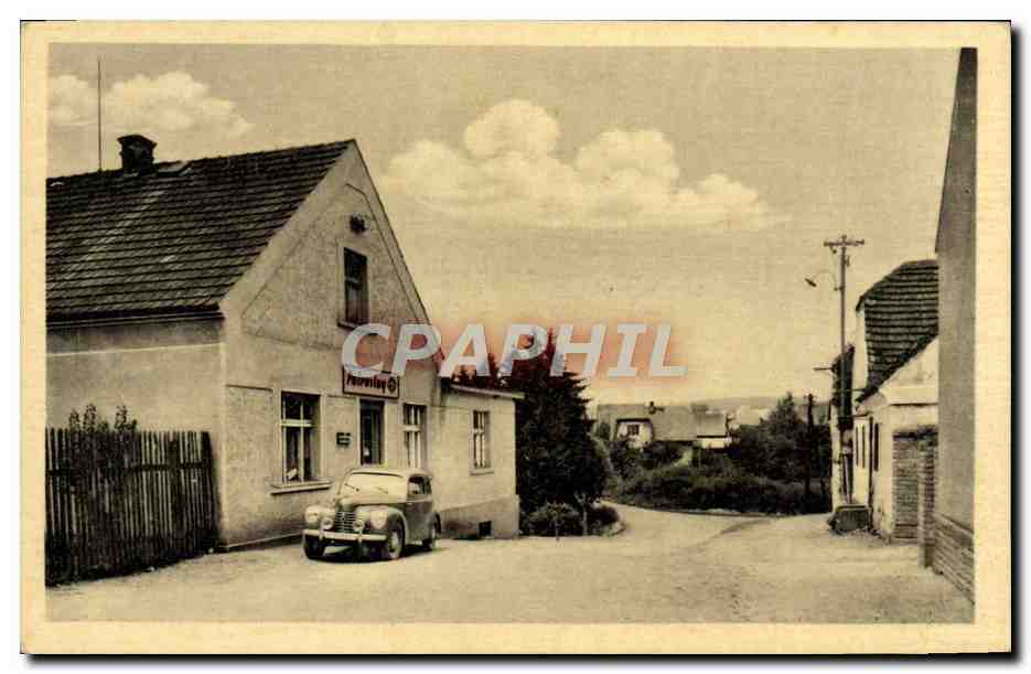 CPA Novy Dum U Krivoklatu Automobile