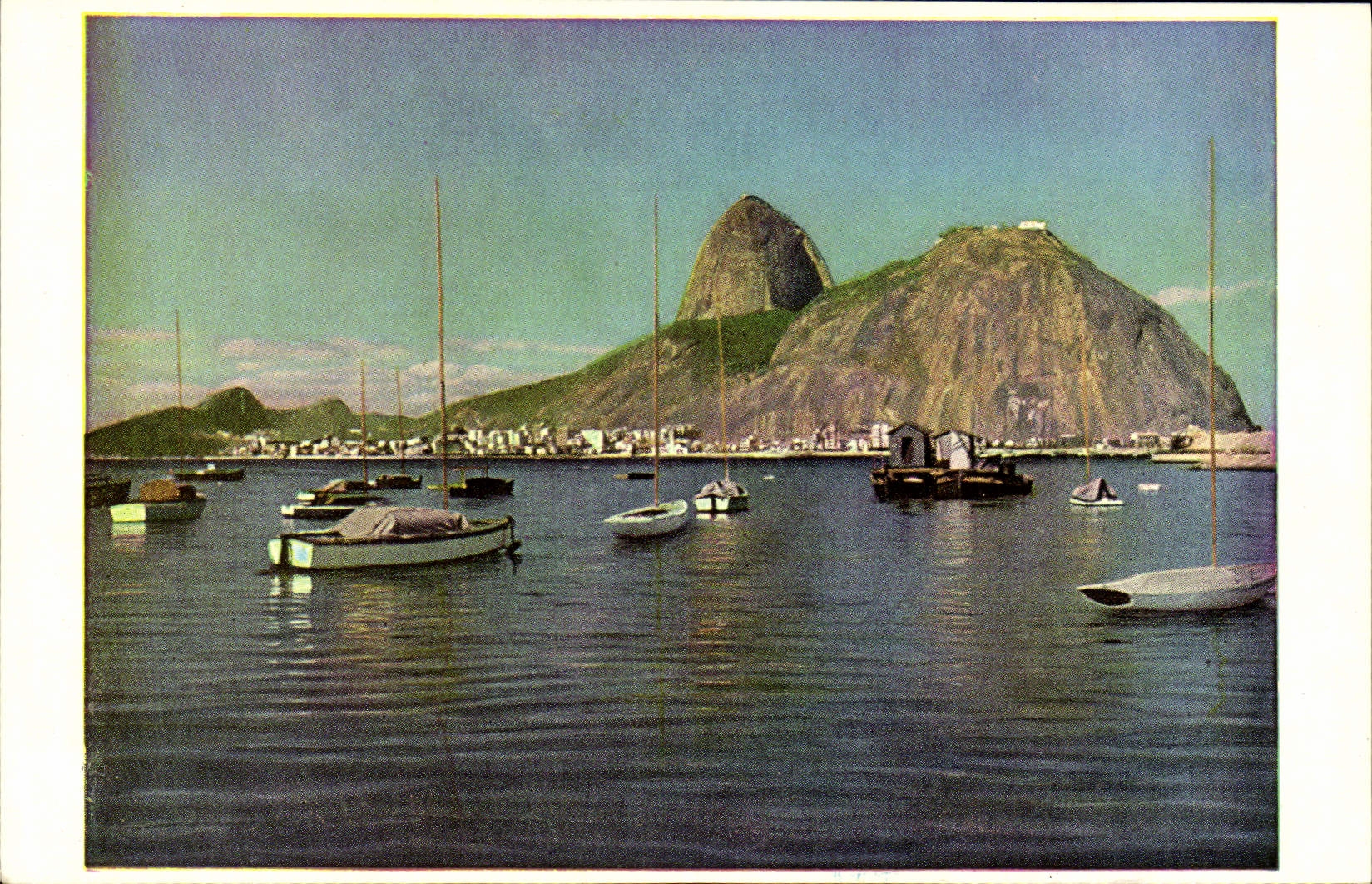 CPM Rio De Janeiro O Pao De Accar E urca Vistor De Batafogo