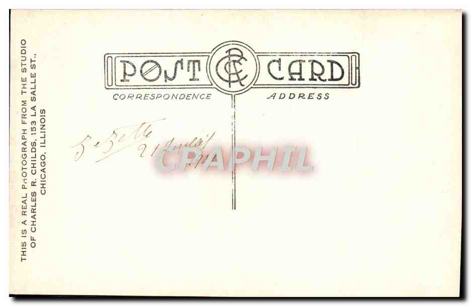 CPA Calumet Ar S From St Chicago Ill — Rückseite