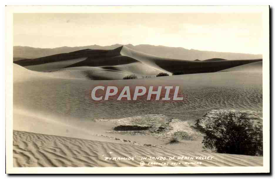 CPA Pyramids In Sands Of Death Valley